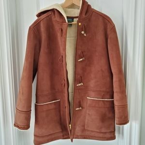 Ralph Lauren Sherpa Lined Winter Coat